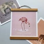 elegant-as-a-flamingo-art-print