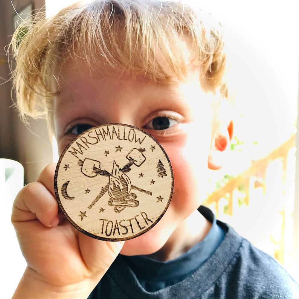 felix marshmallow badge
