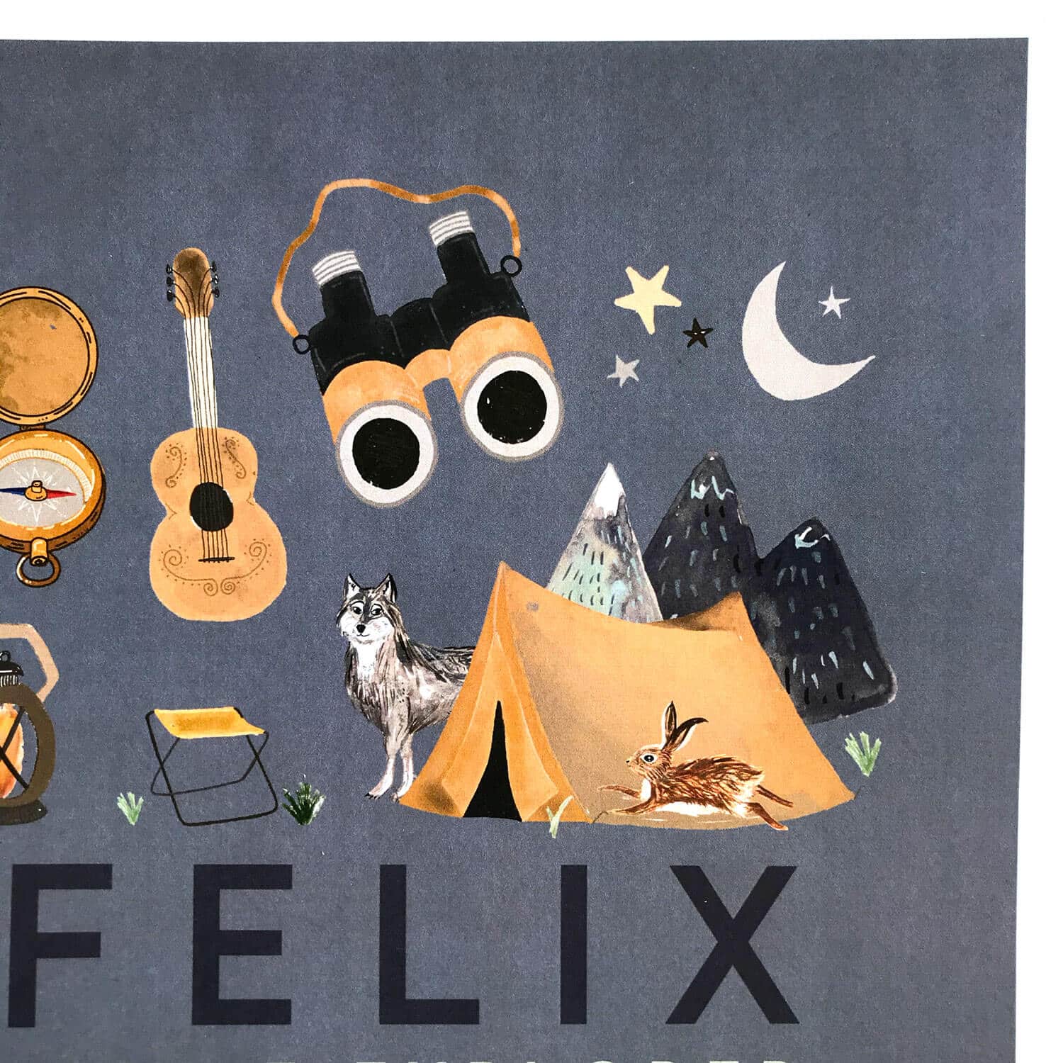 little-explorer-felix-art-print