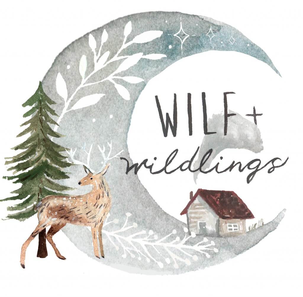 wilf + wildlings logo (big smoke)