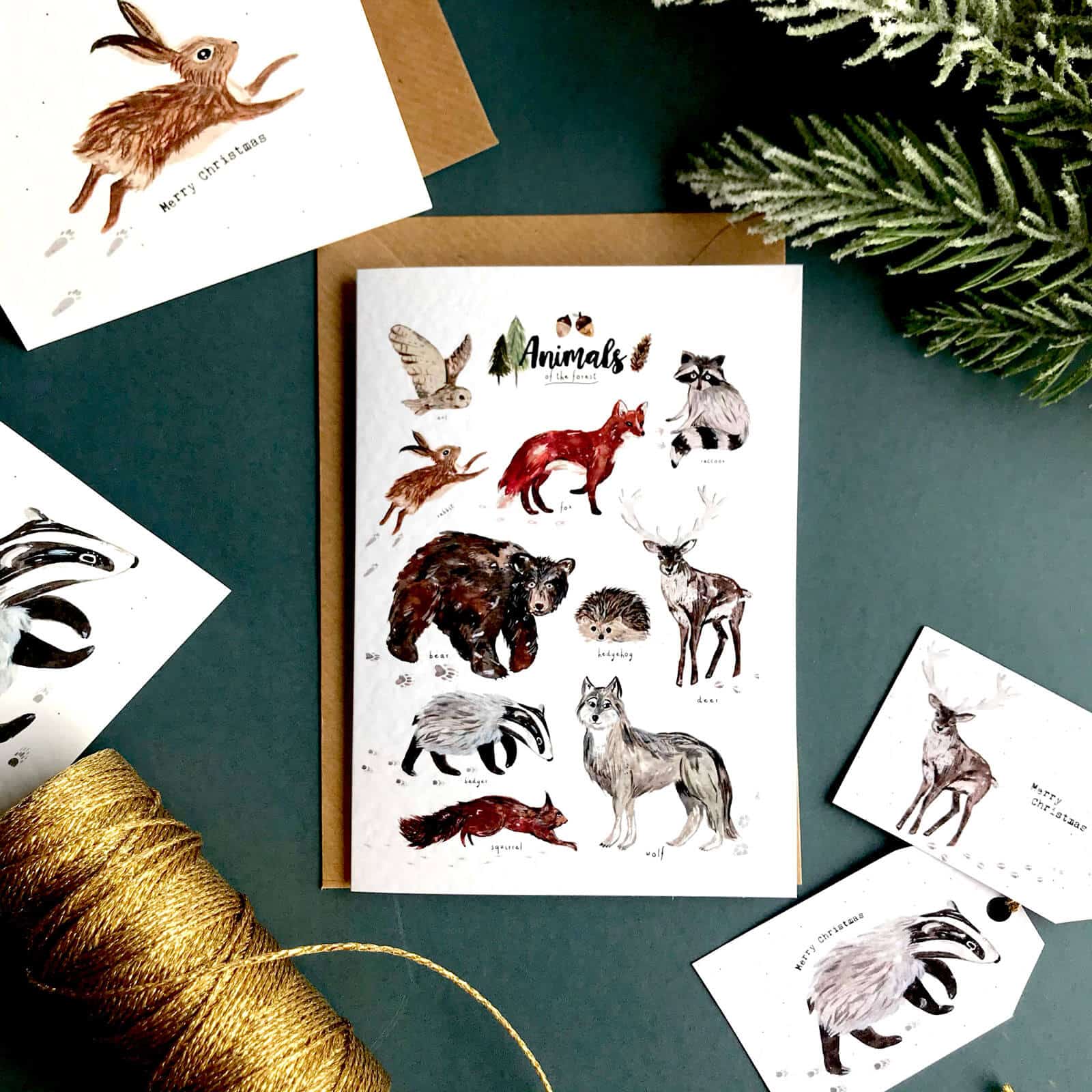 forest-animals-woodland-card-a6