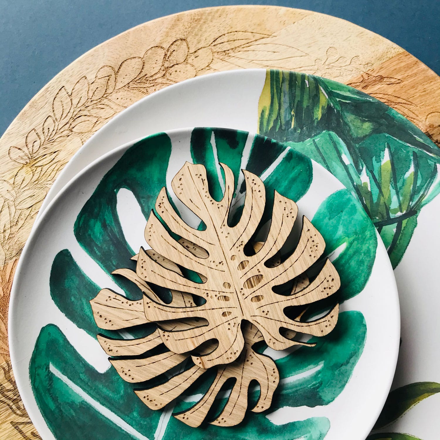 monstera-coasters