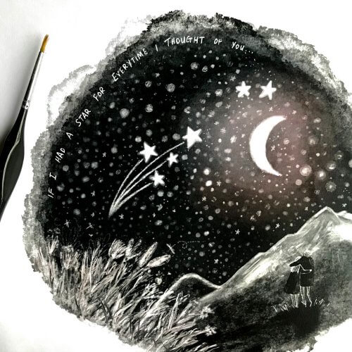 if-i-had-a-star-for-everytime-i-thought-of-you-NEW-art-print