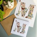 M-personlised-letter-art-print