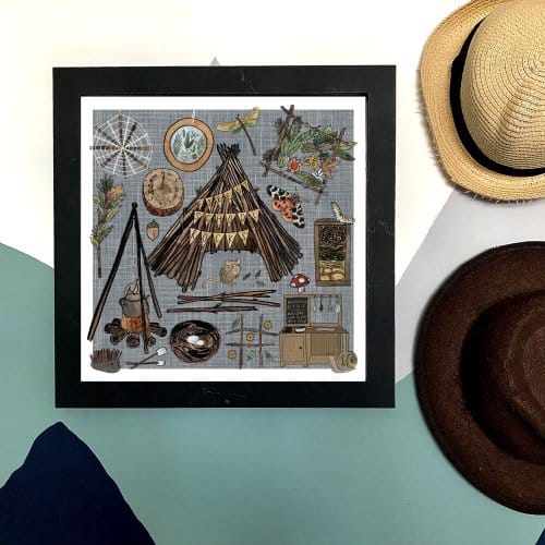 forest-school-rocks-art-print