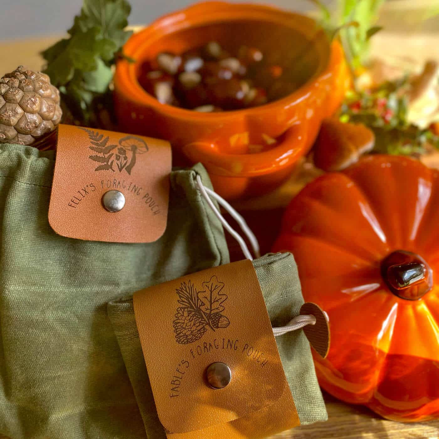 foraging-custom-ouch foraging-pouch