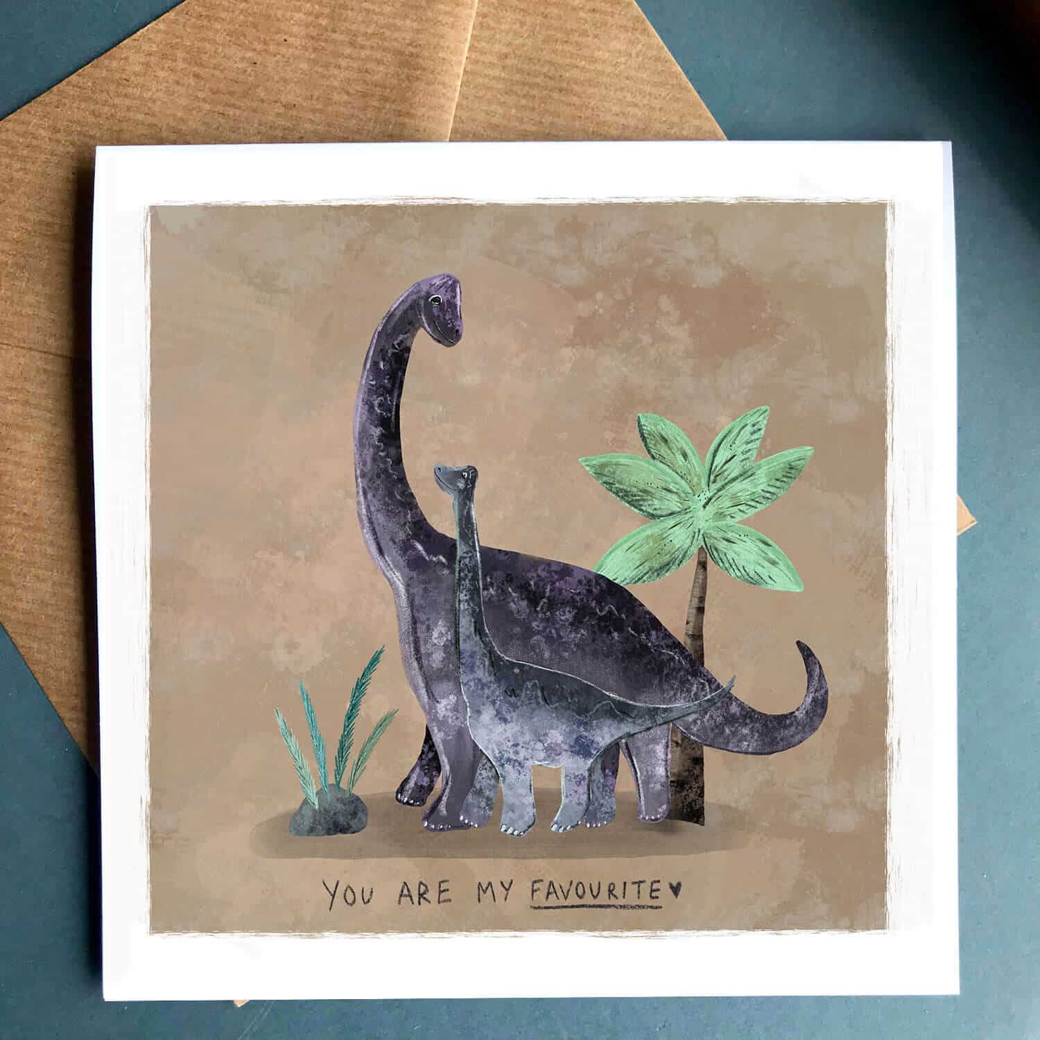 your-my-favourit-brachiosaurus-card