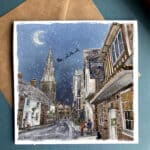 st-mary's-street-stamford-xmas-card