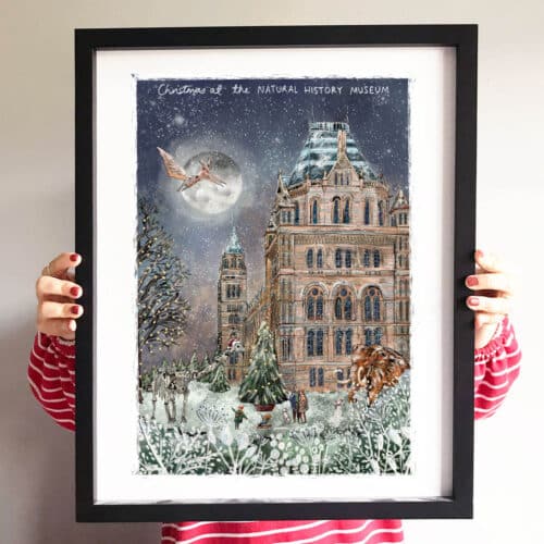 natural-history-museum-xmas-art-print