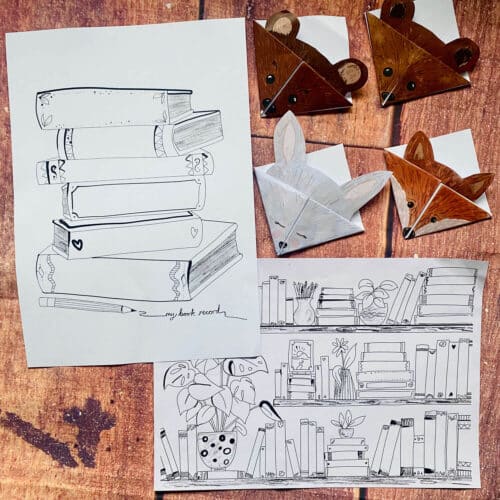 free-download-world-book-day-bookmarks-origami