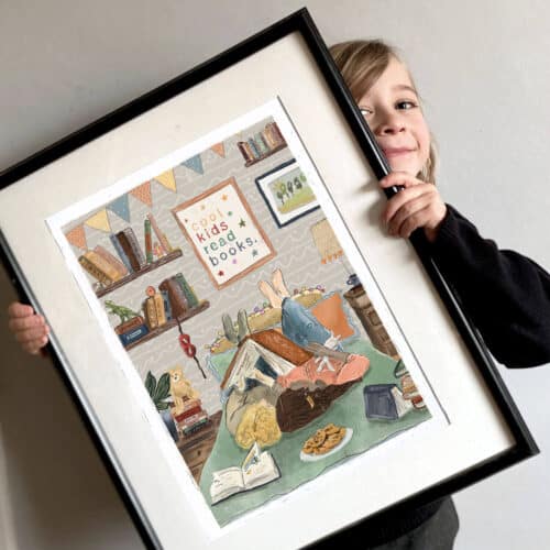 cool-kids-read-books-template-frame-a3-portrait-fable