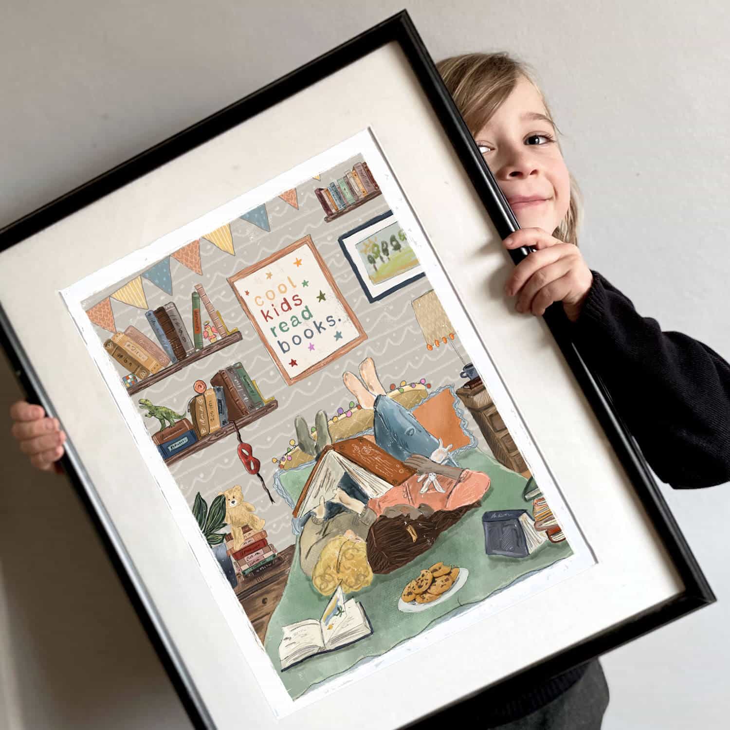 cool-kids-read-books-template-frame-a3-portrait-fable
