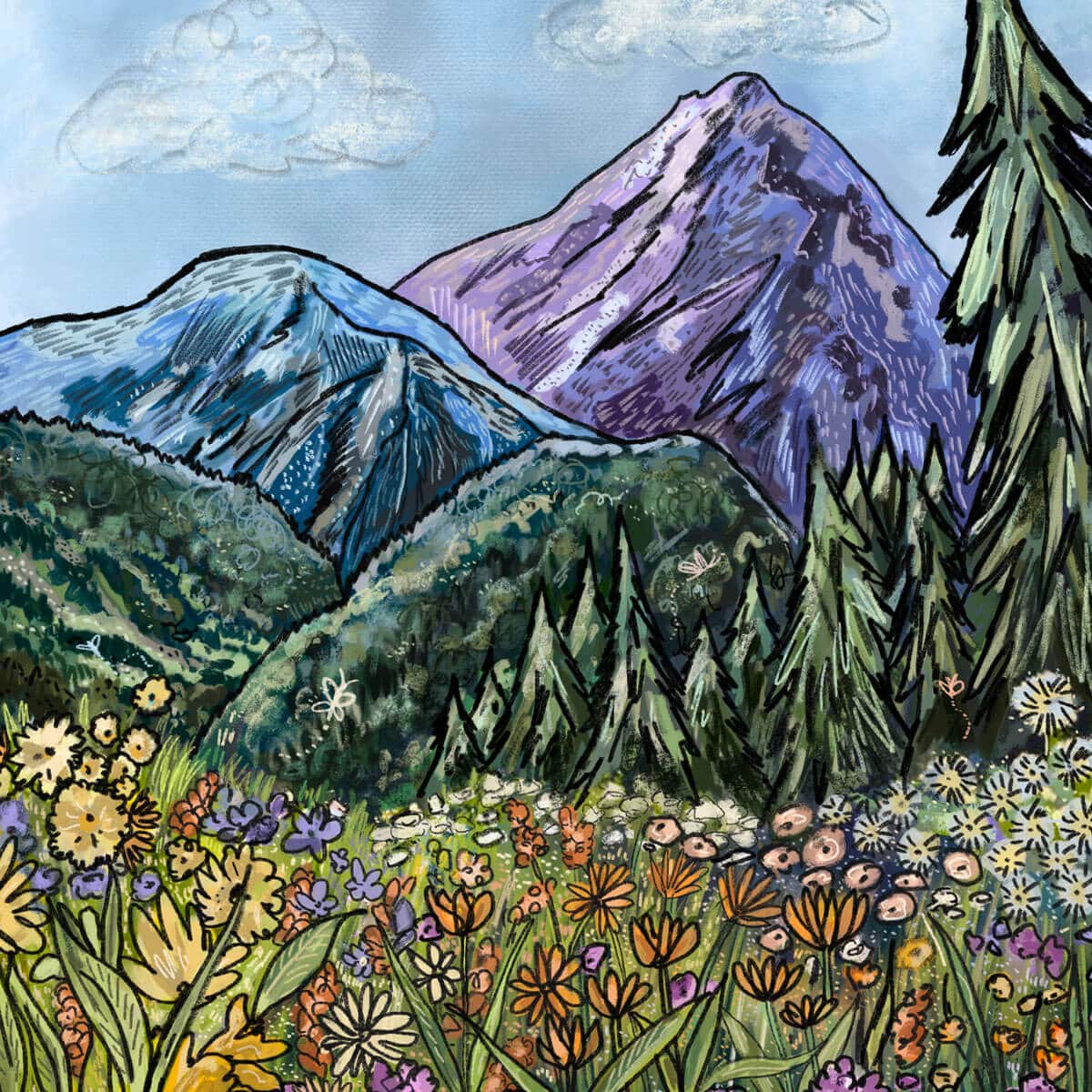 living-on-the-wildside-since-art-print-close-up