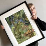 fine-a-space-you-feel-safe-lion-art-print-botanical-jungle