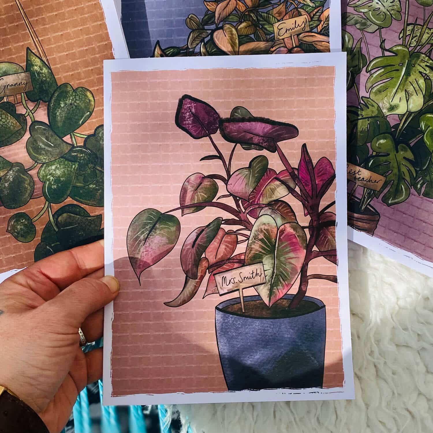 botanical-house-plant-personalised-name-card-3