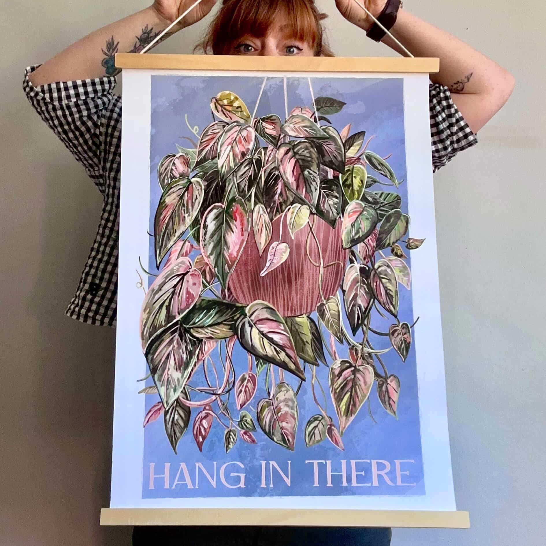 hang-in-there-a2-plant-print
