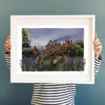 burghley-horse-trials-art-print