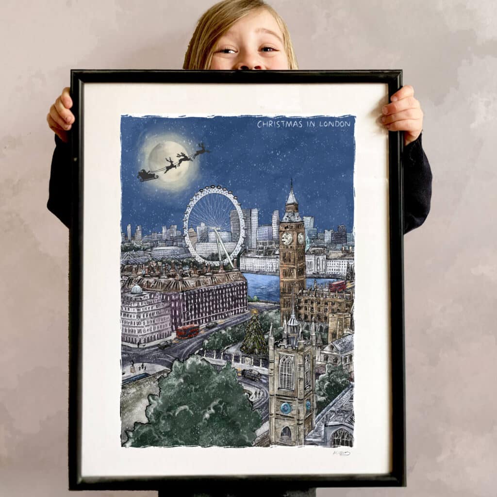 christmas-in-london-art-print