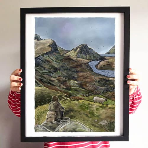 alan-art-to-find-beauty-everywhere-art-print