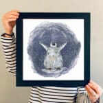 enjoy-the-little-things-square-penguin-art-print