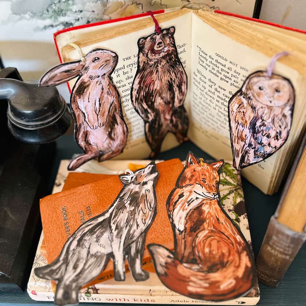 woodland-animals-bookmarks-111