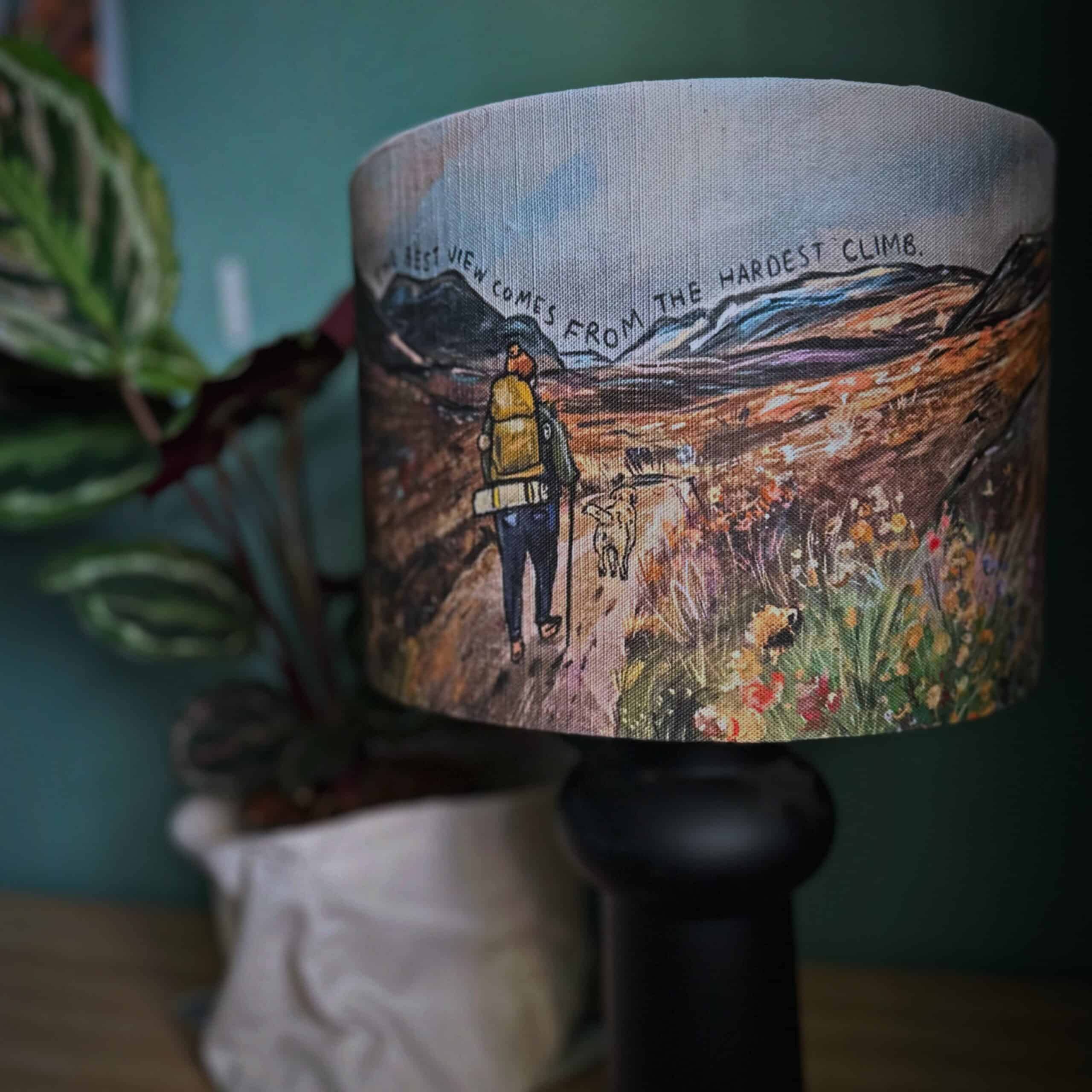 mountain lampshade3